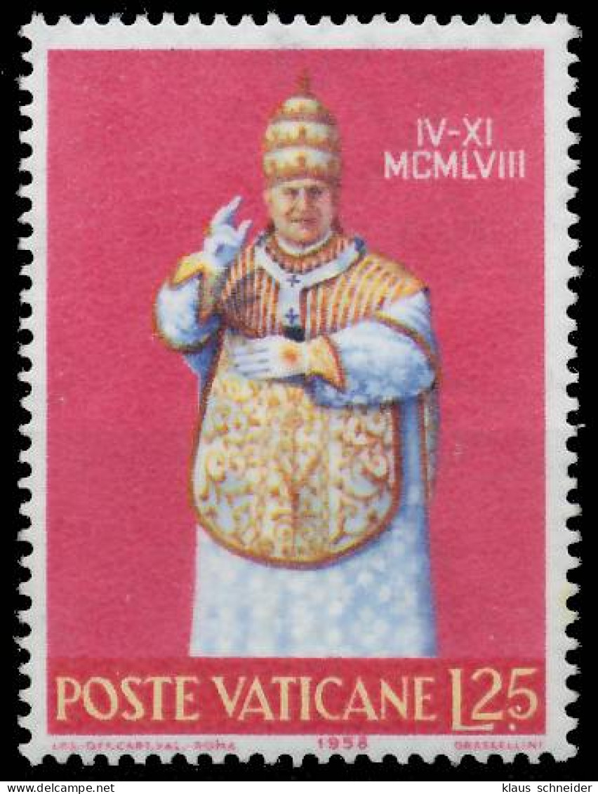 VATIKAN 1959 Nr 303 Postfrisch SF6A14A - Unused Stamps