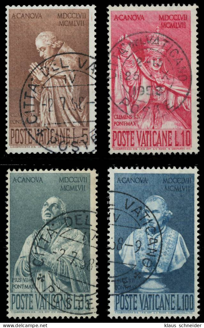 VATIKAN 1958 Nr 296-299 Gestempelt X40162E - Used Stamps