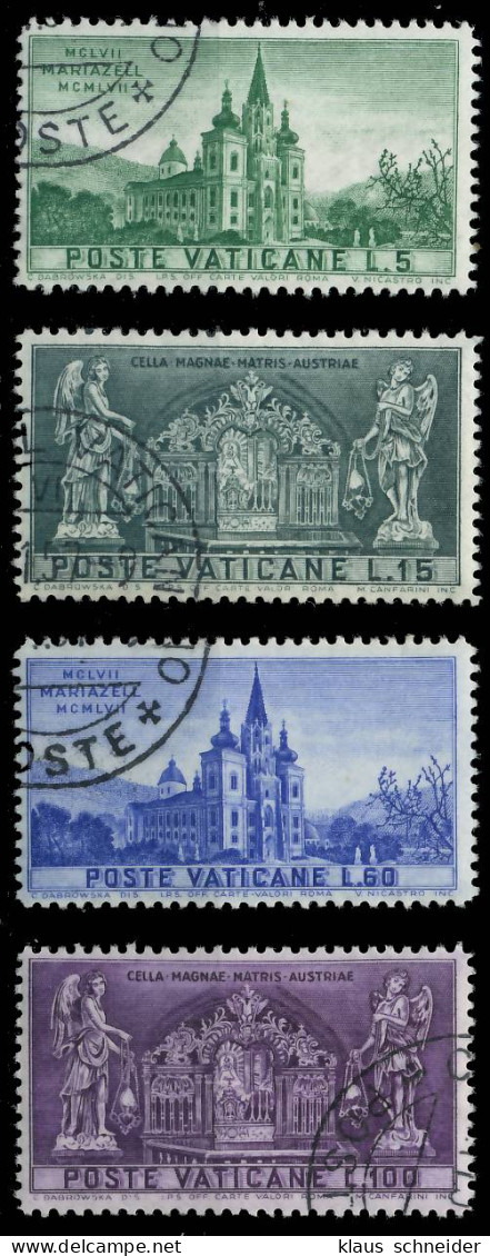 VATIKAN 1957 Nr 276-279 Gestempelt X4016CA - Used Stamps