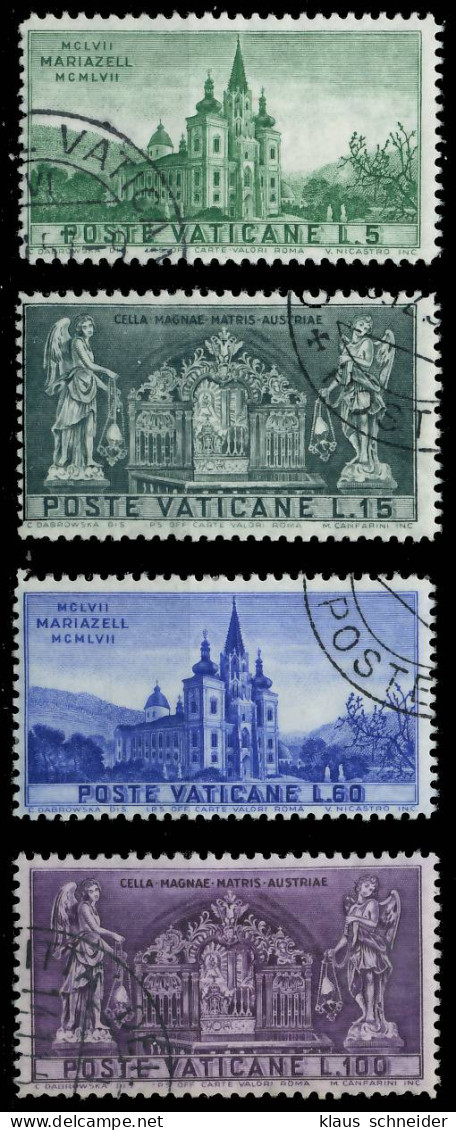 VATIKAN 1957 Nr 276-279 Gestempelt X4016C6 - Used Stamps