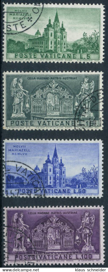 VATIKAN 1957 Nr 276-279 Gestempelt X4016D2 - Usados