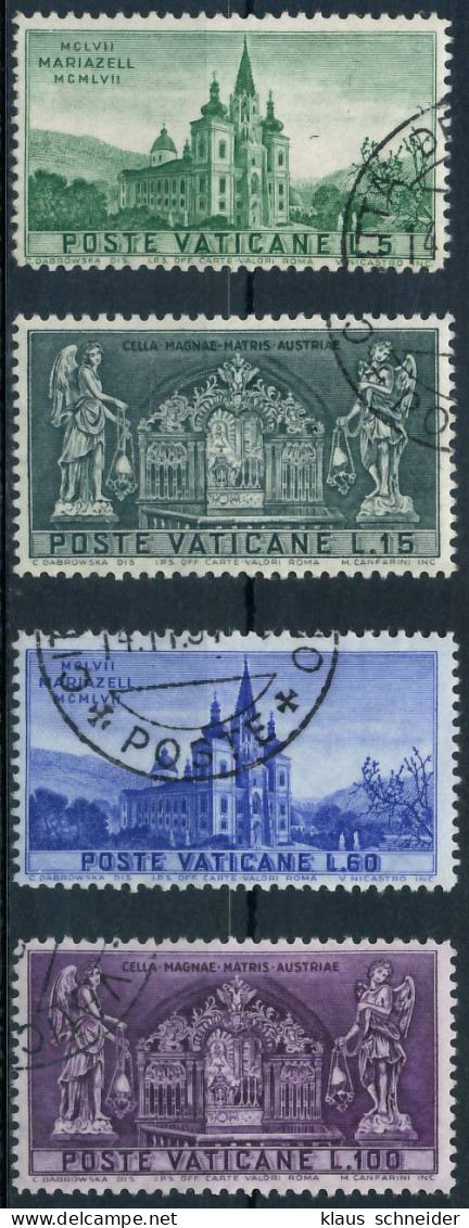 VATIKAN 1957 Nr 276-279 Gestempelt X4016EA - Used Stamps