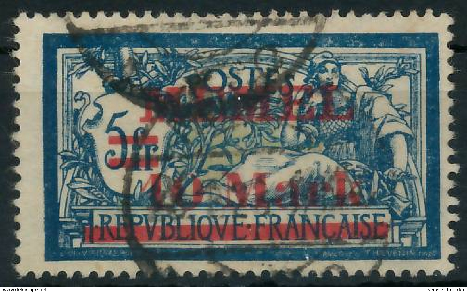 MEMEL 1920 Nr 32II Gestempelt Gepr. X47302A - Memelgebiet 1923