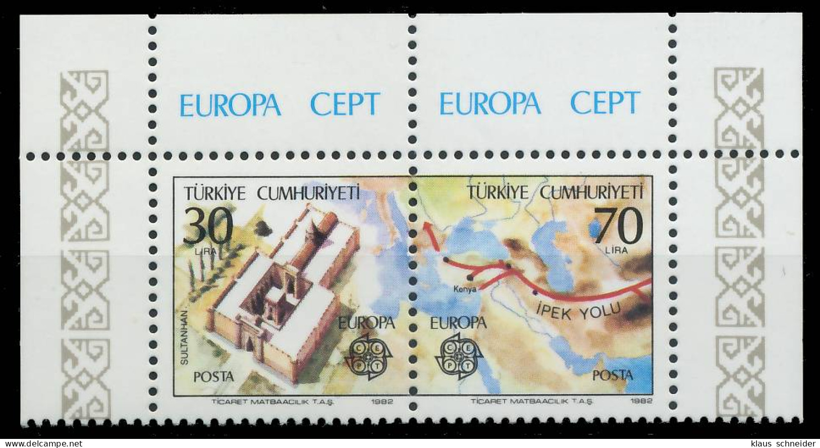 TÜRKEI 1982 Nr 2600 Und 2601 Postfrisch WAAGR PAAR ORA X5B5686 - Unused Stamps