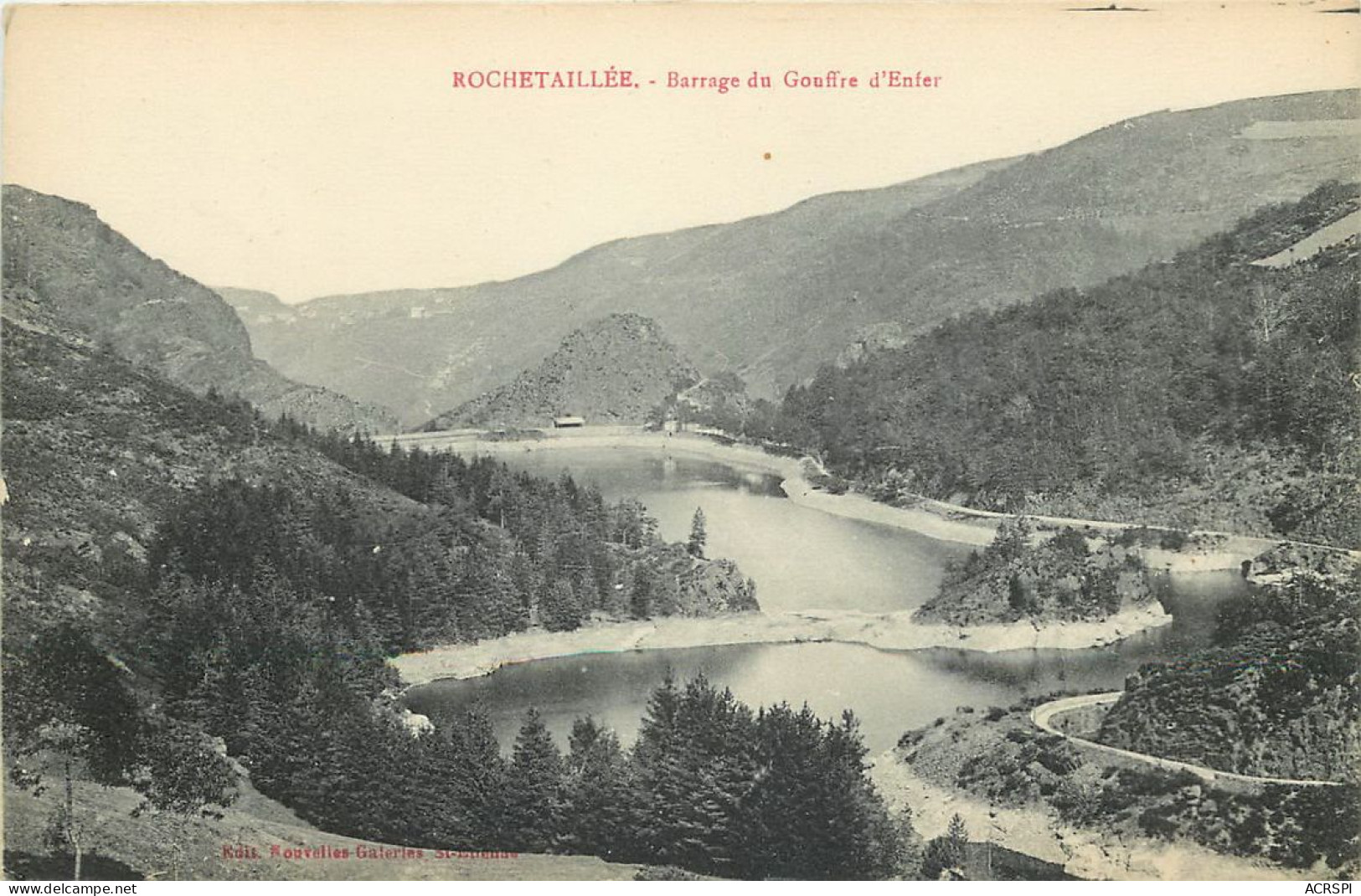 42 Loire Rochetaillée Barrage Du Gouffre D'enfer       N° 48 \MN6041 - Rochetaillee