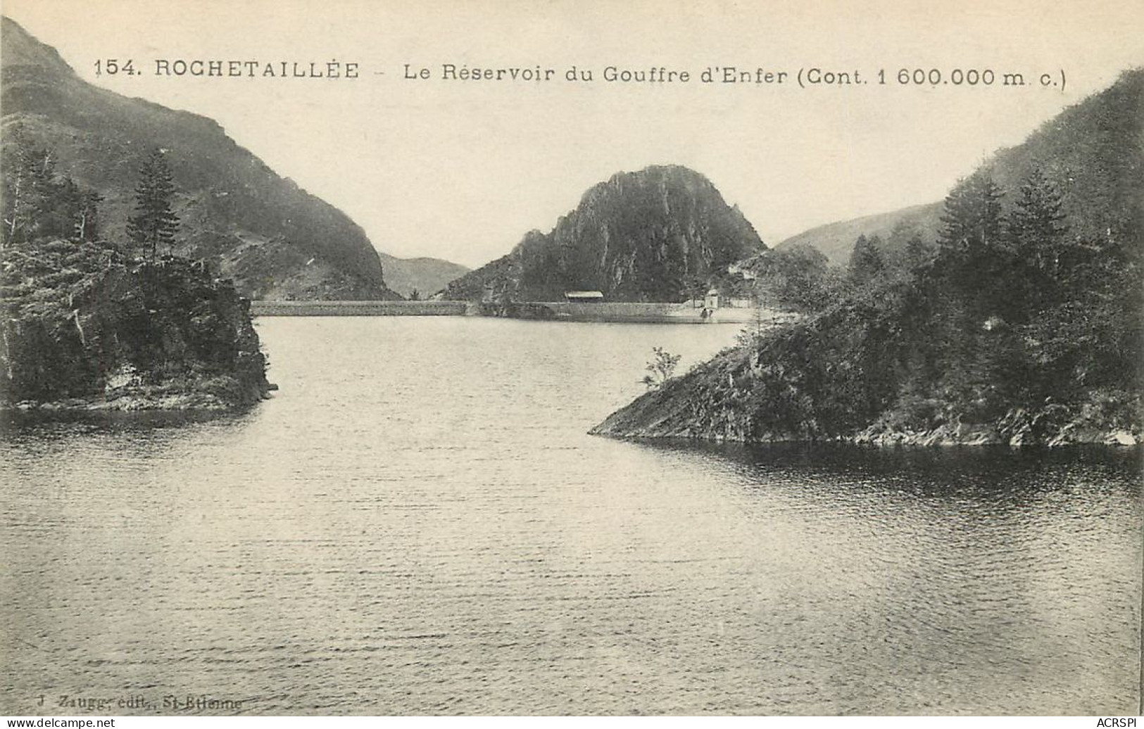 42 Loire Rochetaillée Le Réservoire Du Gouffre D'enfer  N° 20 \MN6040 - Rochetaillee