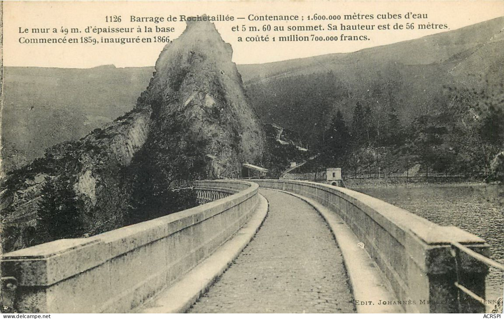 42 Loire Barrage De Rochetaillée  N° 12 \MN6040 - Rochetaillee