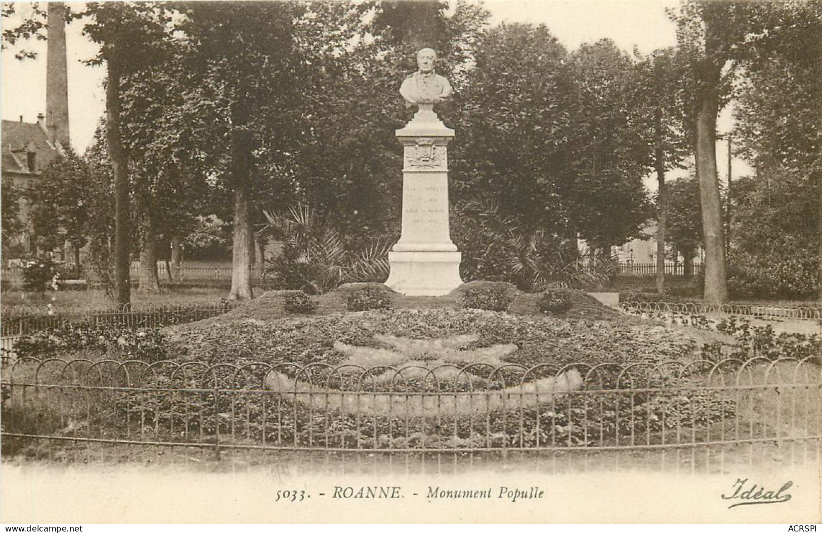 42 Loire Roanne Monument Populle      N° 39 \MN6039 - Roanne