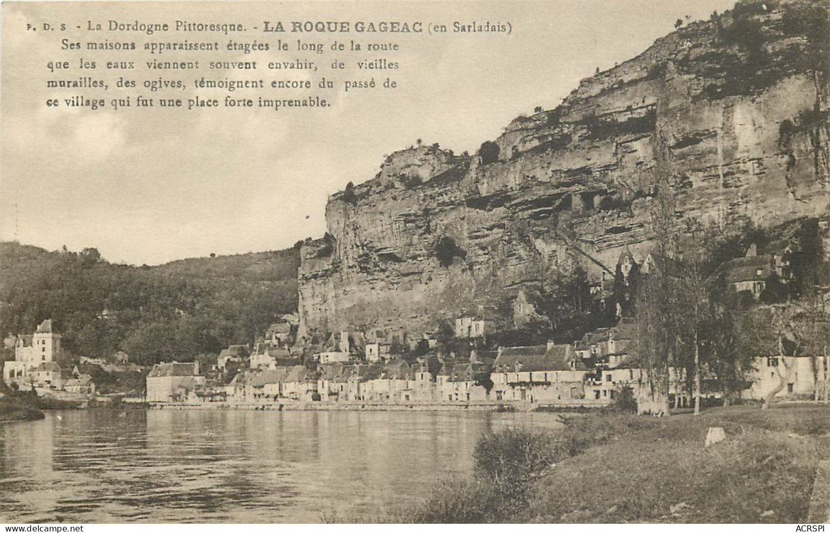 24 Dordogne  La Roque Gageac     N° 6 \MN6034 - Andere & Zonder Classificatie