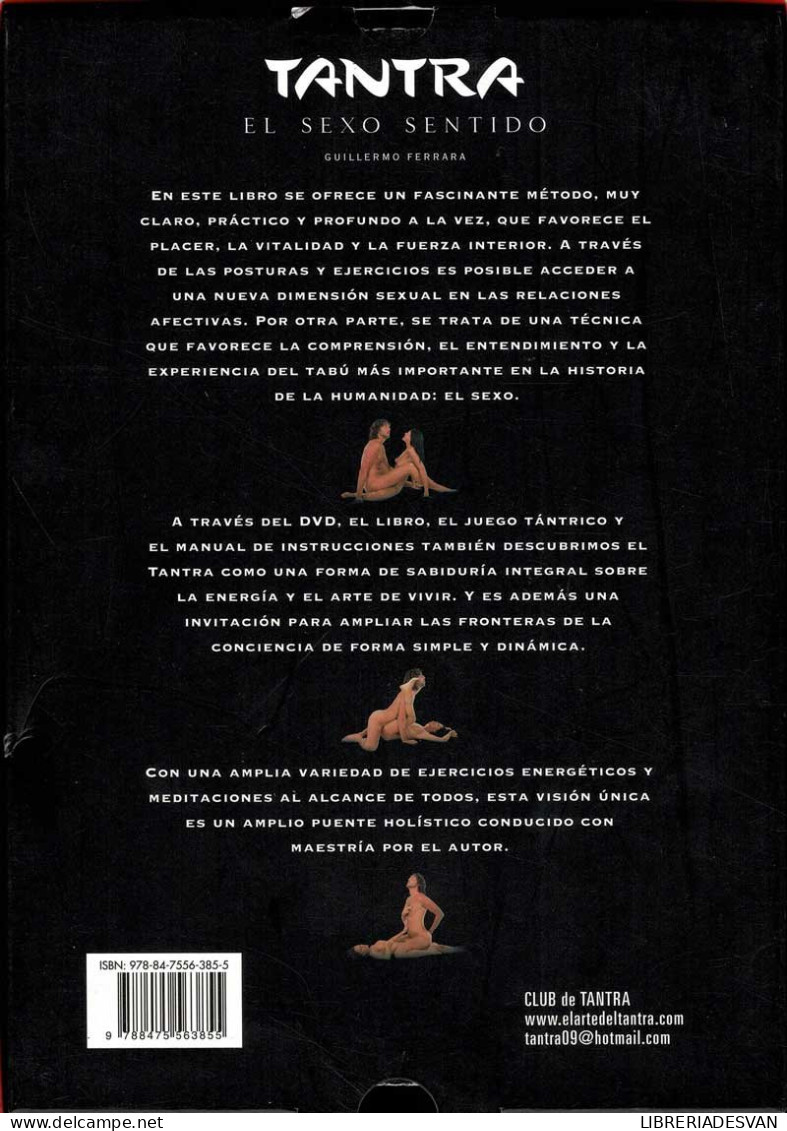 Tantra, El Sexo Sentido. Libro + DVD + Juego Tántrico - Guillermo Ferrara - Pensées