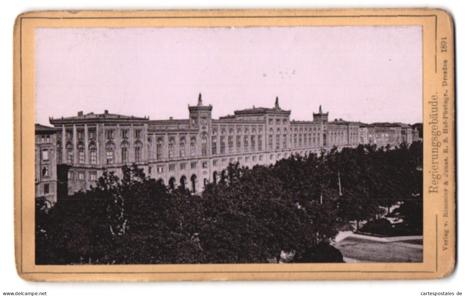 Fotografie Römmler & Jonas, Dresden, Ansicht München, Regierungsgebäude  - Luoghi