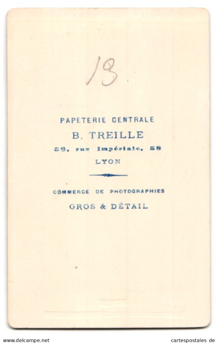 Photo B. Treille, Lyon,  Vue De Lyon, Place Bellecour, Statue De Louis XIV  - Lieux