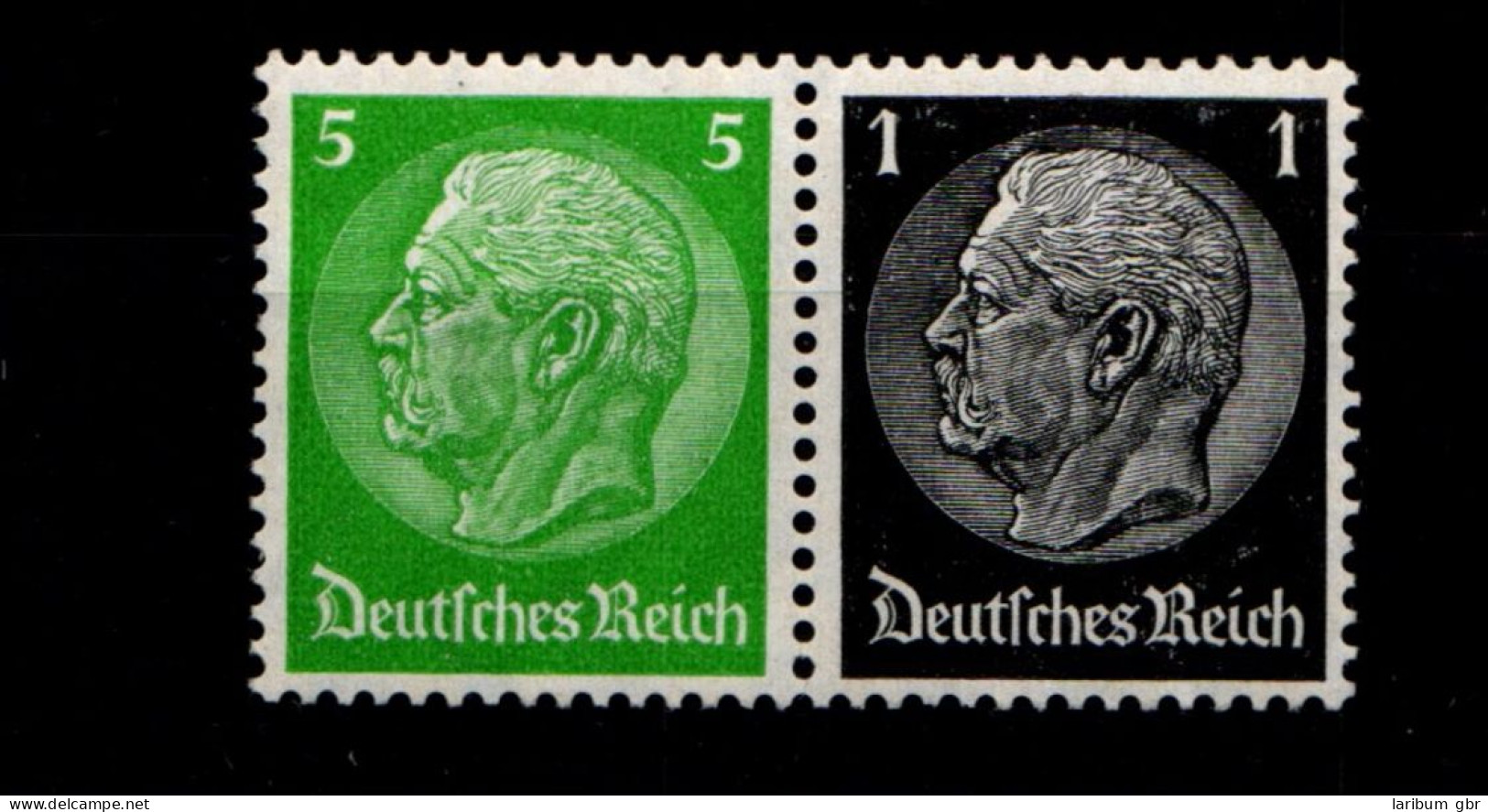 Deutsches Reich W59 Postfrisch #GV209 - Se-Tenant