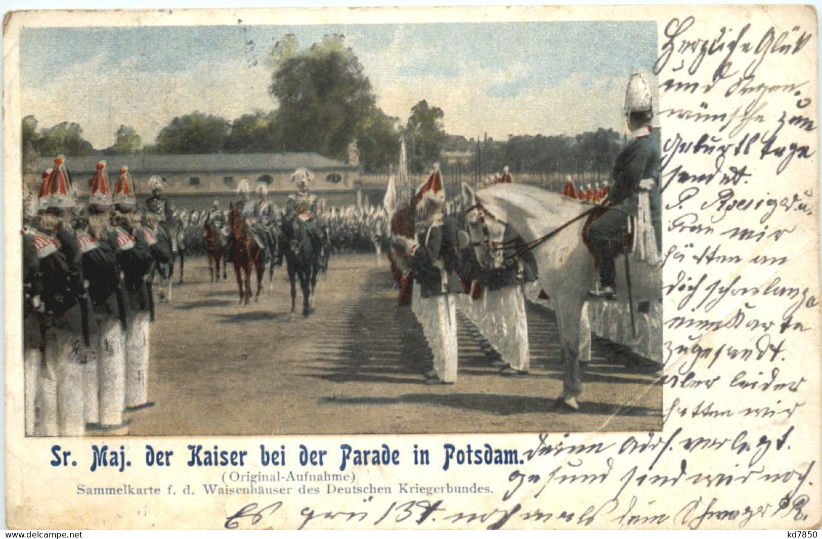 Potsdam - Der Kaiser Bei Der Parade - Potsdam