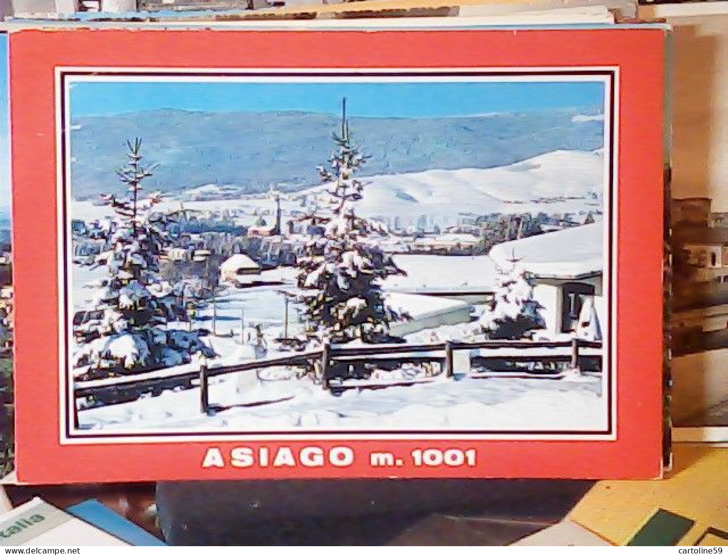 ASIAGO CON NEVE   VB1988 JV6441 - Vicenza