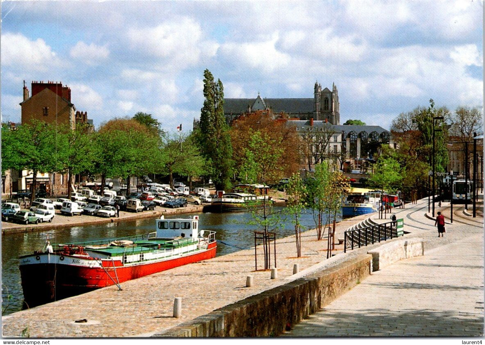 9-5-2024 (4 Z 31) France - Péniche In Nantes (posted 1997) - Houseboats