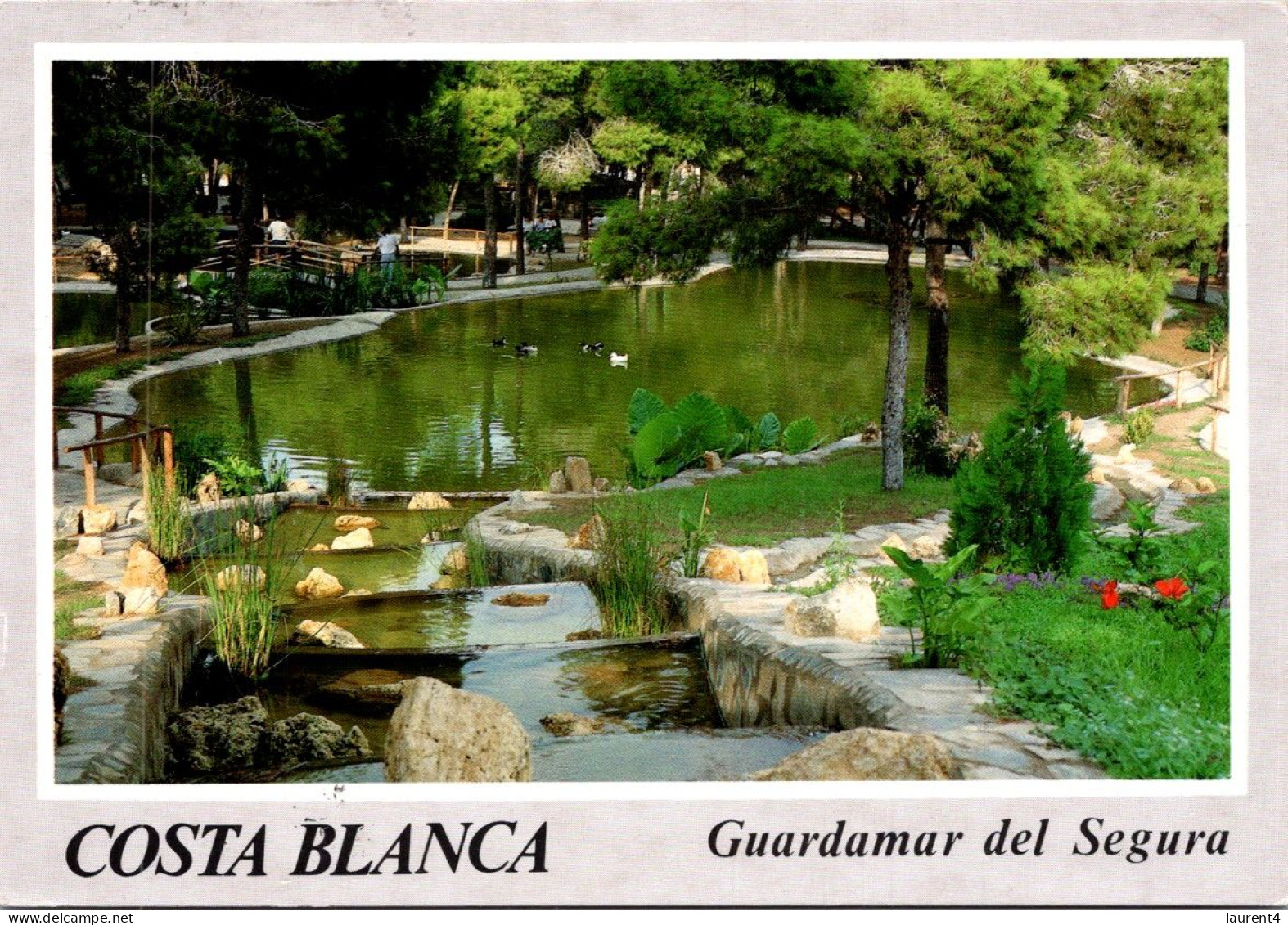 9-5-2024 (4 Z 31) Spain (posted To France) Costa Blanca (gardens & Lake) - Alicante