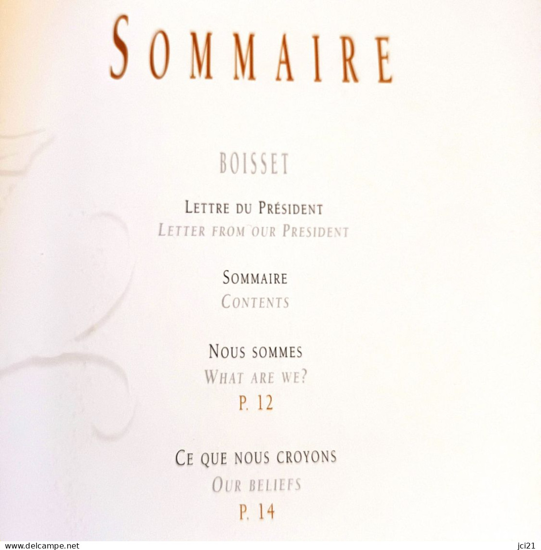 Opuscule De 197 Pages Sur La " Famille Des Grands Vins " Maison BOISSET Nuits Saint Georges _RL208a -k - Sonstige & Ohne Zuordnung