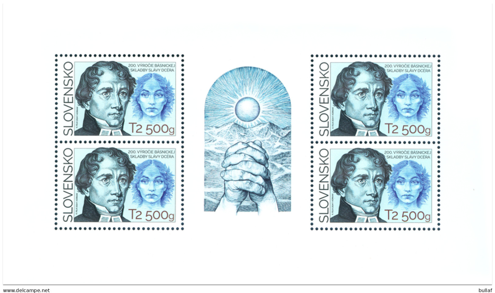 SLOVAKIA 2024 - The 200th Anniversary Of The Publication Of The Poem: Daughter Of Slavia - Unused Stamps