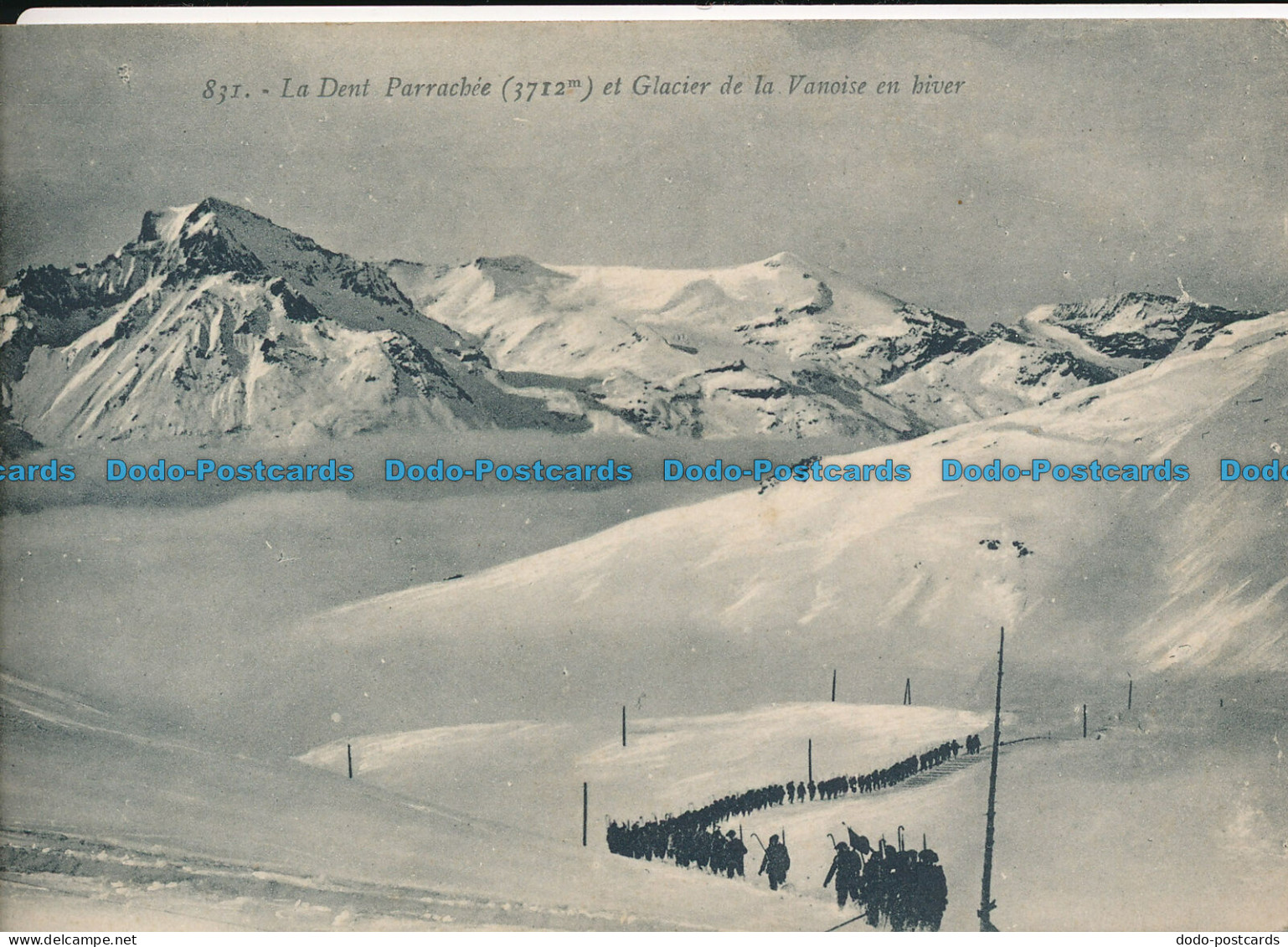 R046467 La Dent Parrachee Et Glacier De La Vanoise En Hiver - World