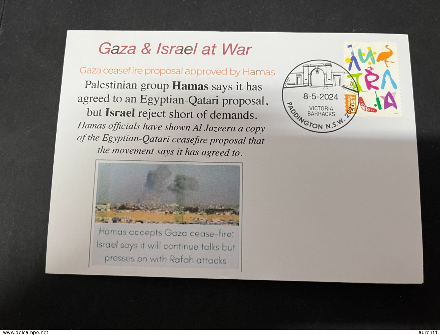 8-5-2024 (4 Z 7) GAZA War - ISrael Reject Ceasefire Propsal By Hamas - Militaria