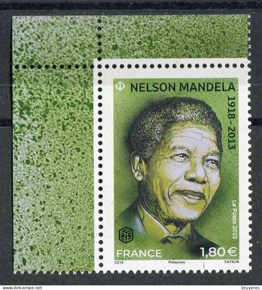 TIMBRE** De 2023 Gommé En Coin De Feuille "1,80 € - NELSON MANDELA" - Unused Stamps