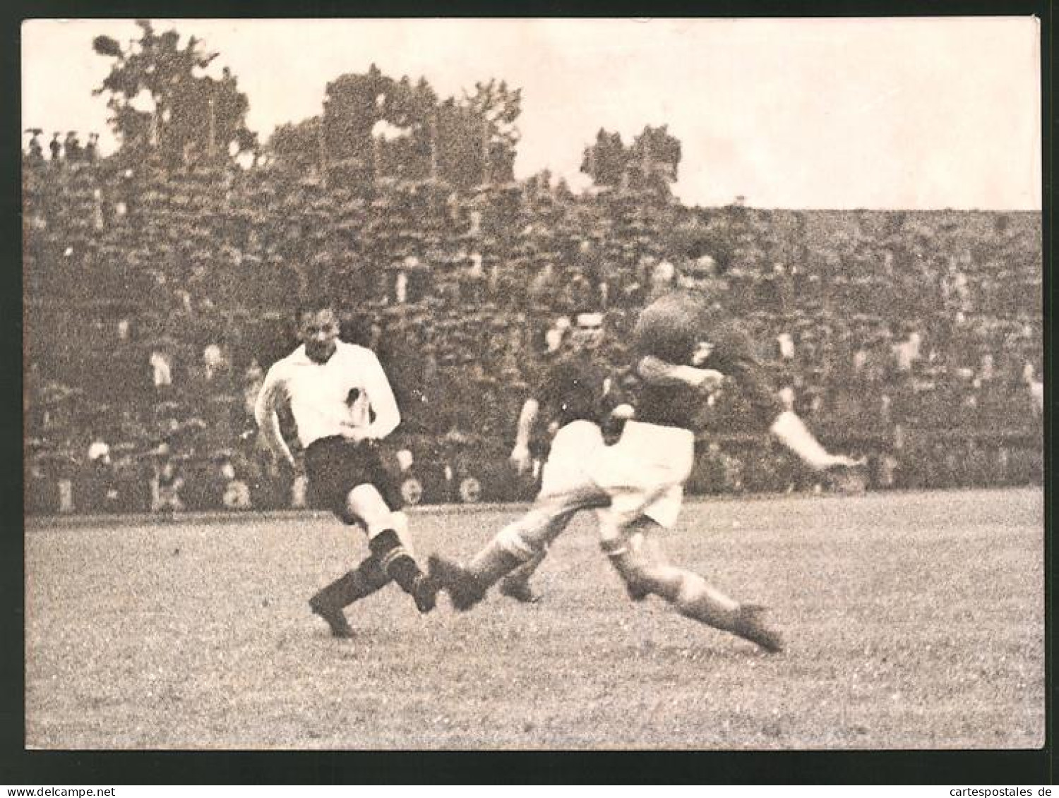 Fotografie Fussballspiel Ostmark : Protektorat  - Sport