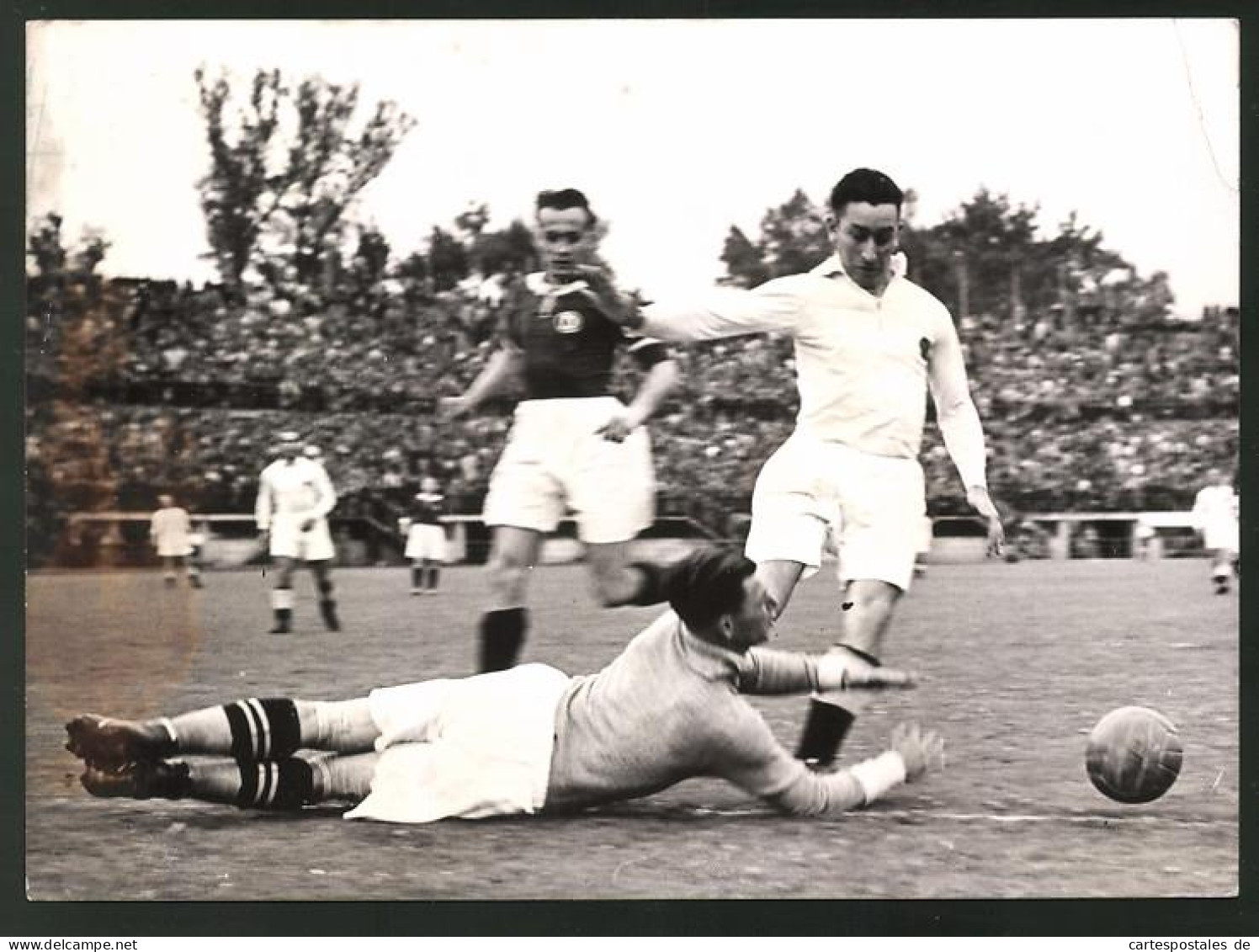 Fotografie Ansicht Wien, Fussballspiel Admira : Dessau 05 Im Praterstadion  - Sport