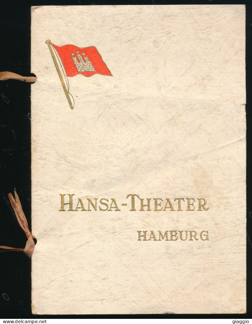 °°° HAMBURG - PROGRAM HANSA-THEATER 1953 - 16 PAGES WITH PHOTOS °°° - Mitte