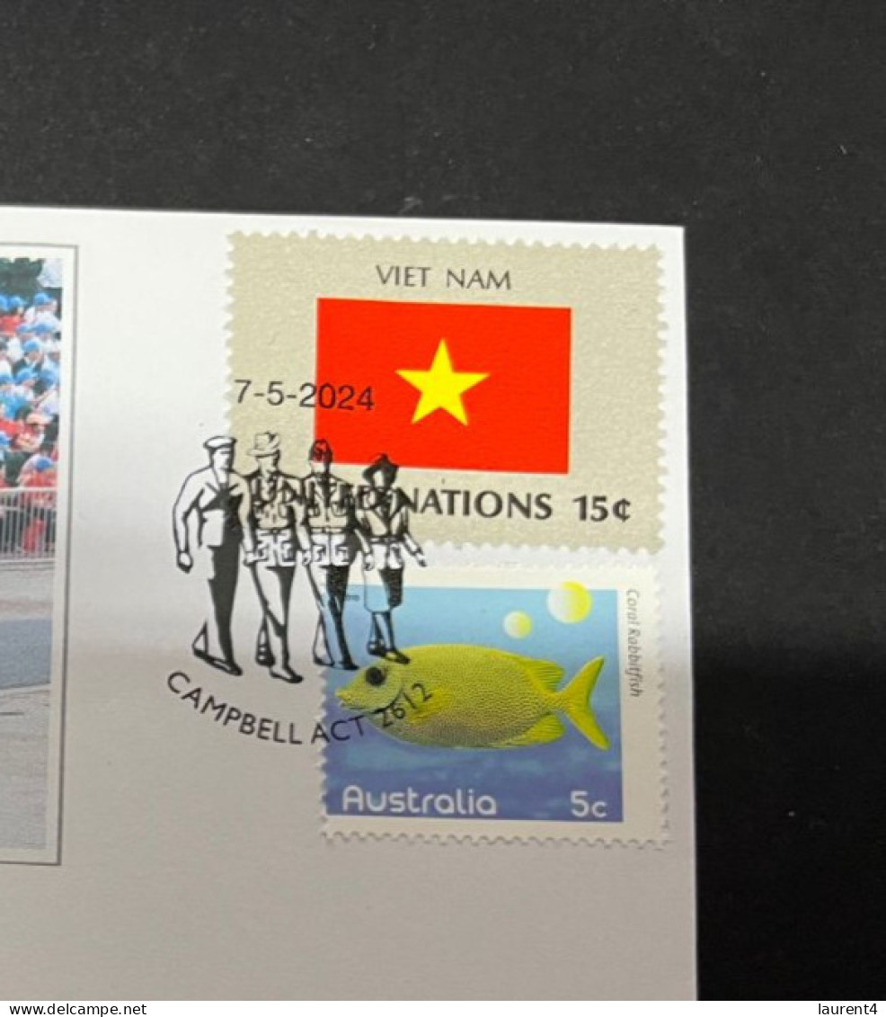9-5-2024 (4 Z 32)  Vietnam Commemorate The 70th Anniversary Of The Battle Of Dien Bien Phu (7 May 2024) Versus France - Vietnam