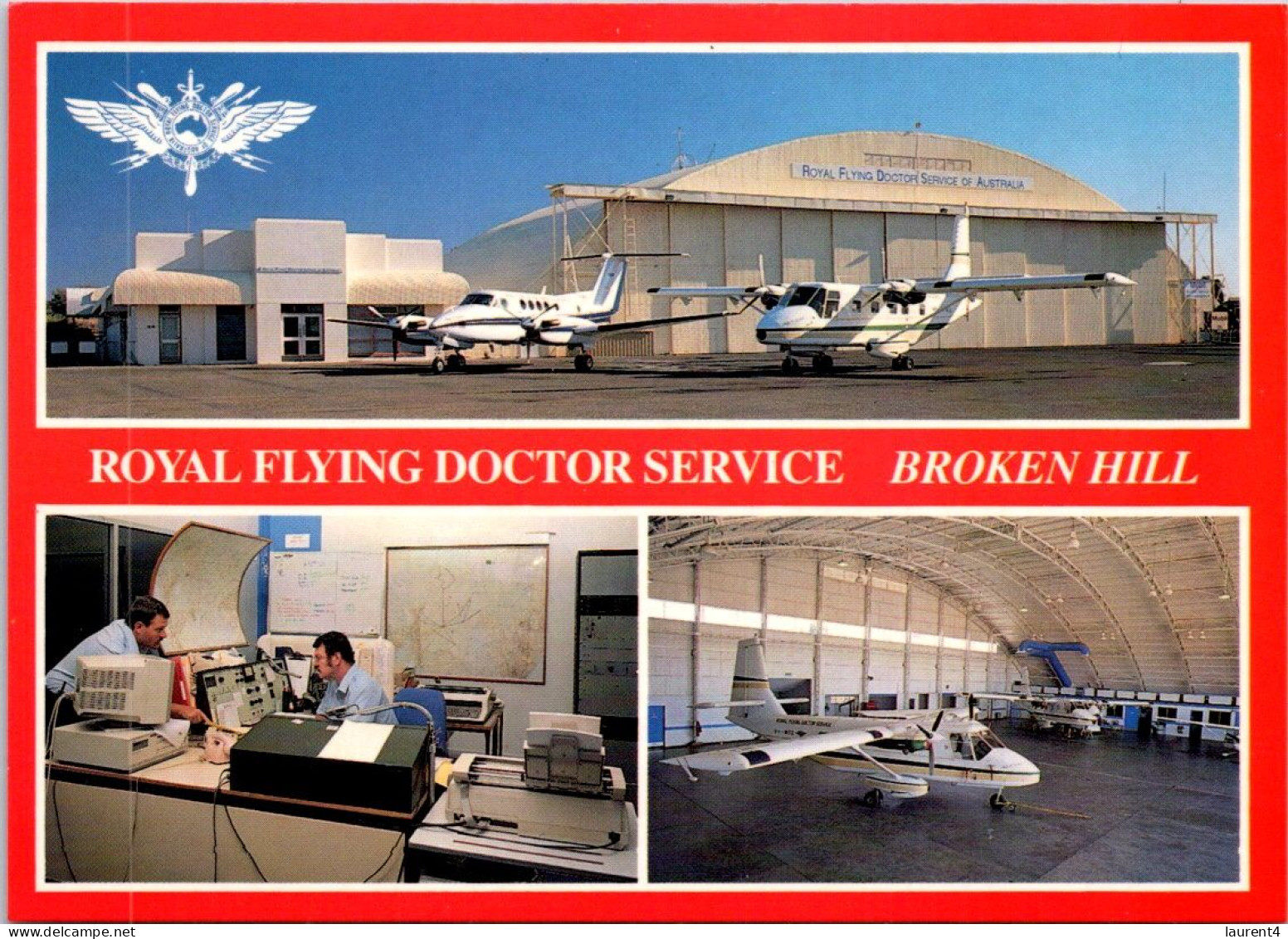 9-5-2024 (4 Z 33) Australia - NSW Broken Hill - Royal Flying Doctors Service - Gesundheit
