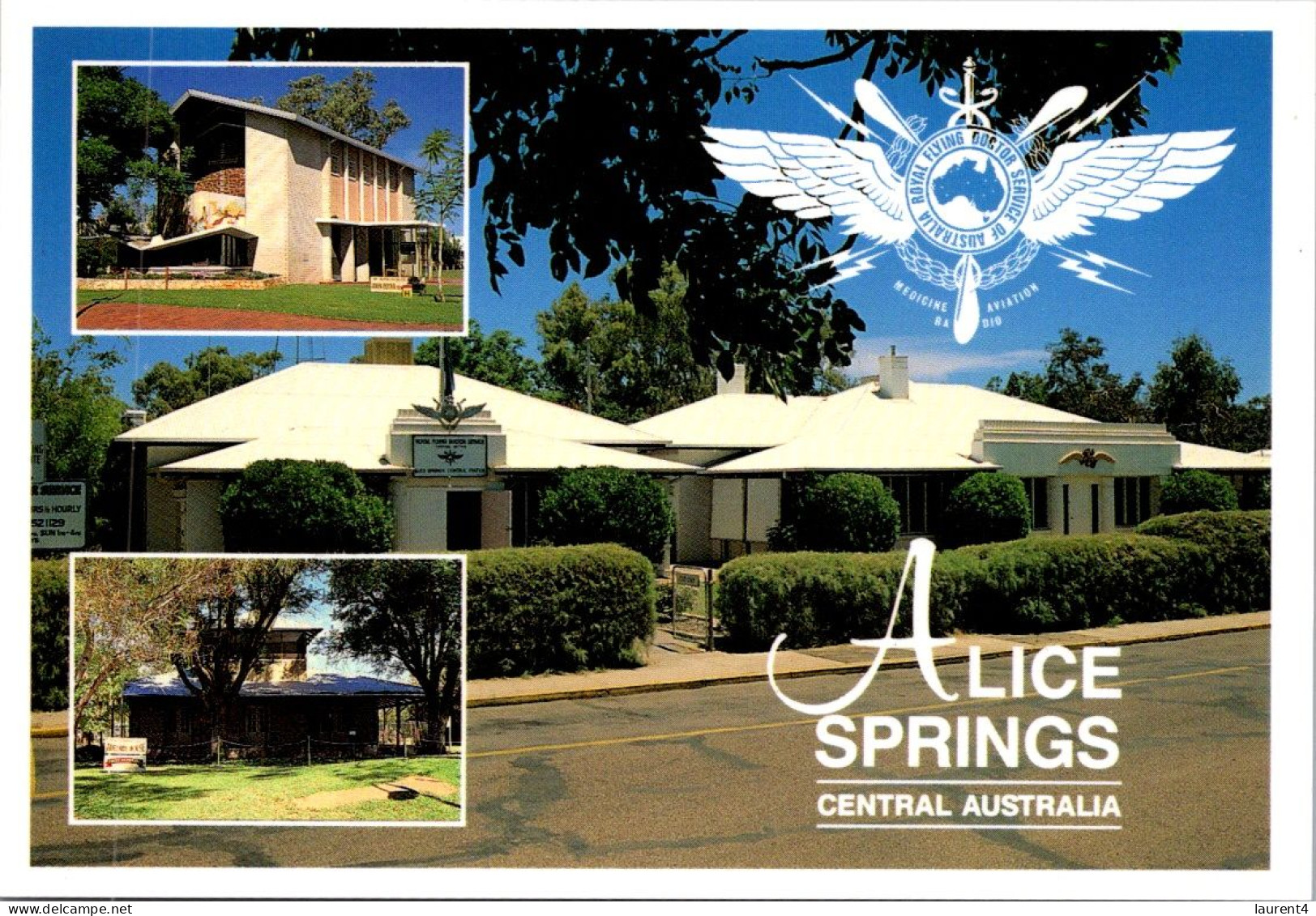 9-5-2024 (4 Z 33) Australia - NT Alice Springs - Royal Flying Doctors Service - Salute