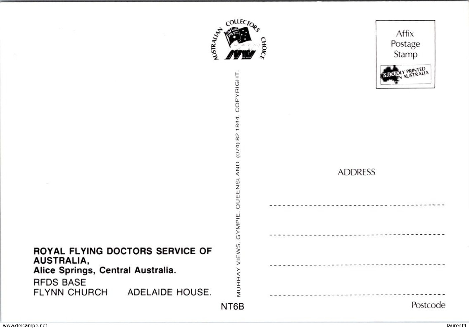 9-5-2024 (4 Z 33) Australia - NT Alice Springs - Royal Flying Doctors Service - Gesundheit