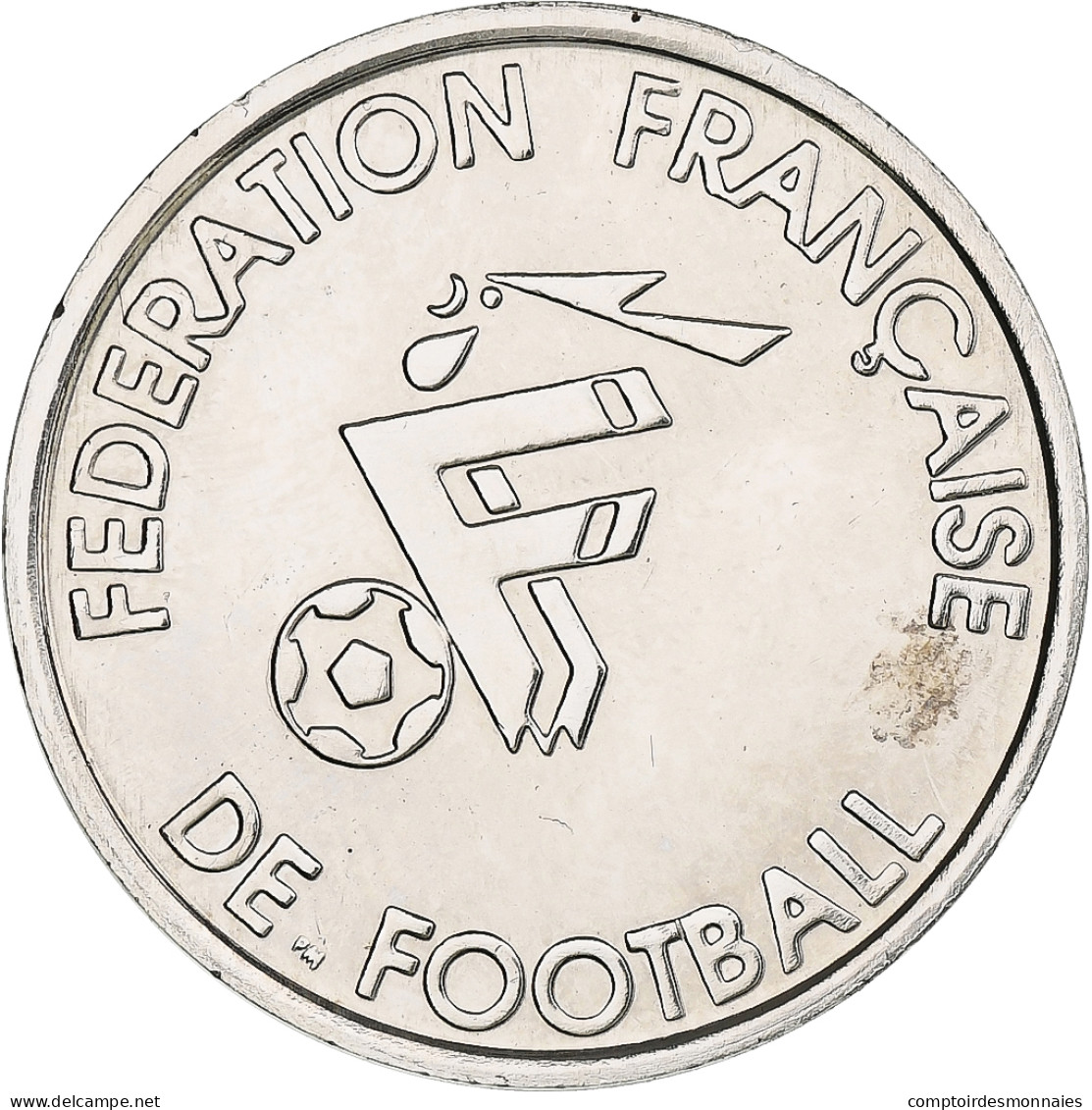 France, Jeton, Équipe De France De Football, Zidane, Milieu De Terrain, 1998 - Andere & Zonder Classificatie