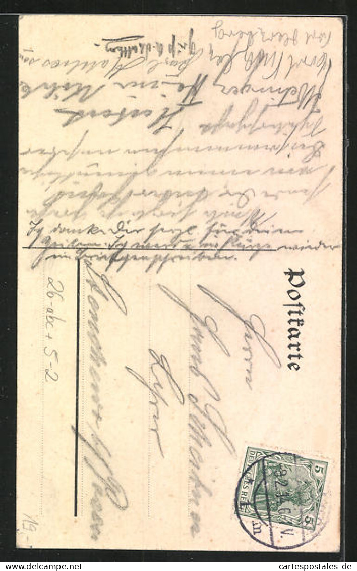 Künstler-AK Sign. L. Hackbarth: Mann Mit Peitsche, Rusztafest Der K. P. H. K. 1914  - Altri & Non Classificati