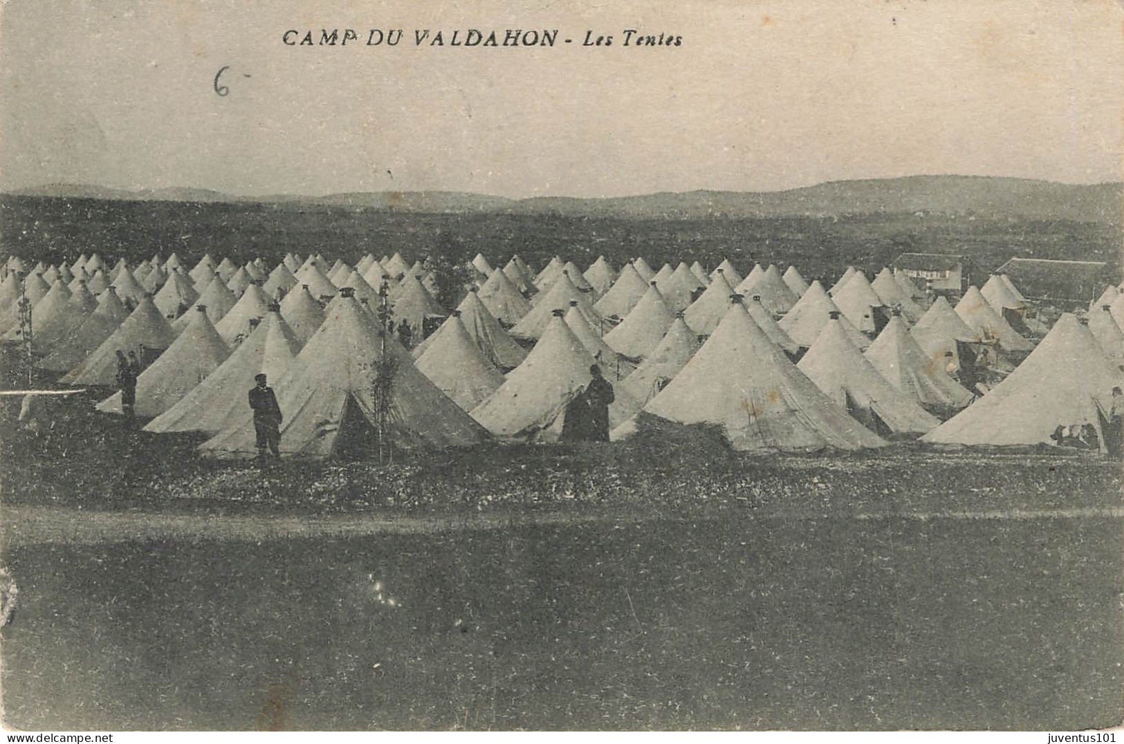CPA Camp Du Valdahon-Tentes-Timbre         L2904 - Andere & Zonder Classificatie