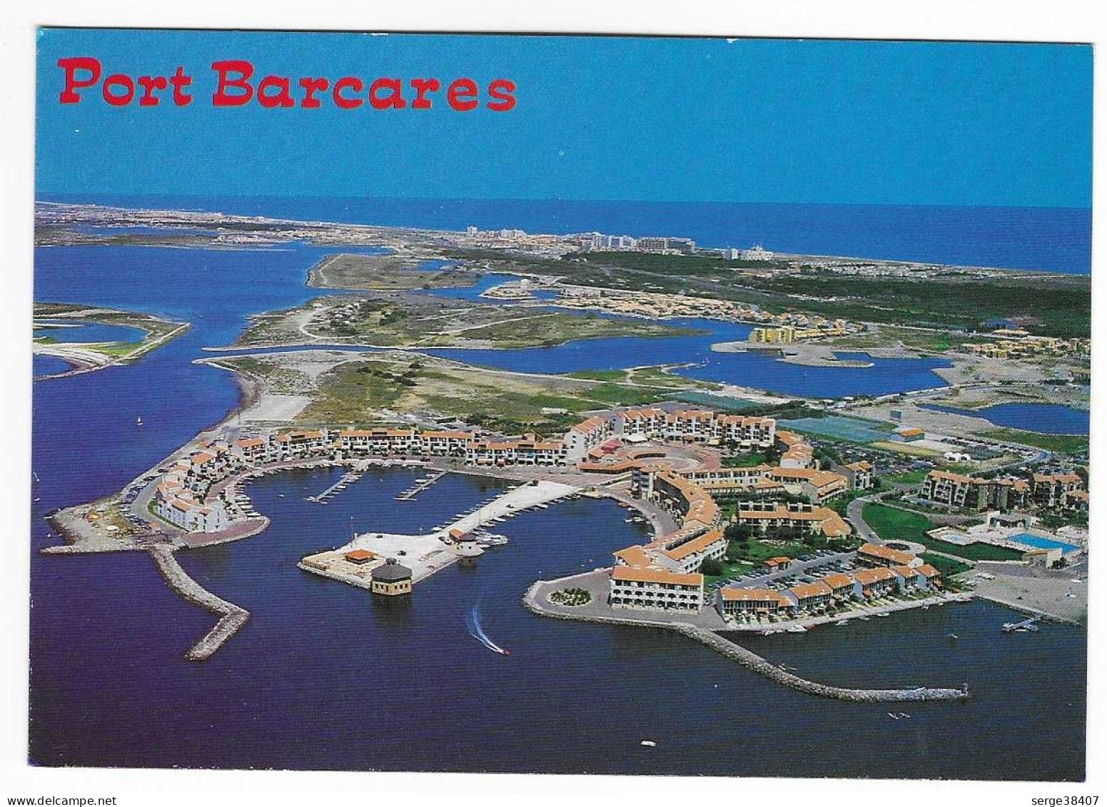 Port Barcares - Vue Aérienne - "La Coudalère" - N°37.039  # 3-24/26 - Port Barcares