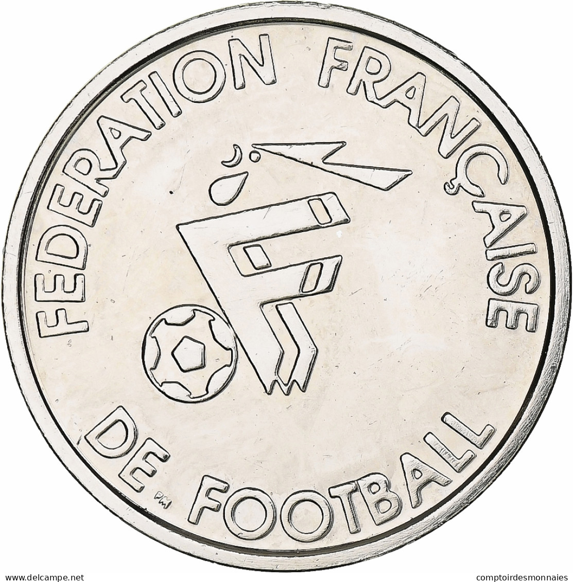 France, Jeton, Equipe De France De Football, Pirès, Attaquant, 1998, Nickel - Sonstige & Ohne Zuordnung