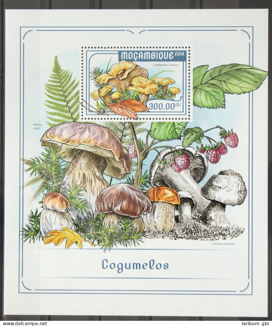 Mosambik Block 1310 Postfrisch Pilze #GG178 - Mozambico