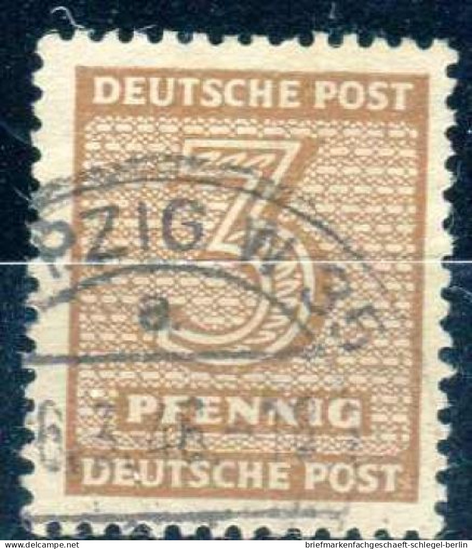 SBZ - Westsachsen, 1945, 126 Yc, Gestempelt - Other & Unclassified