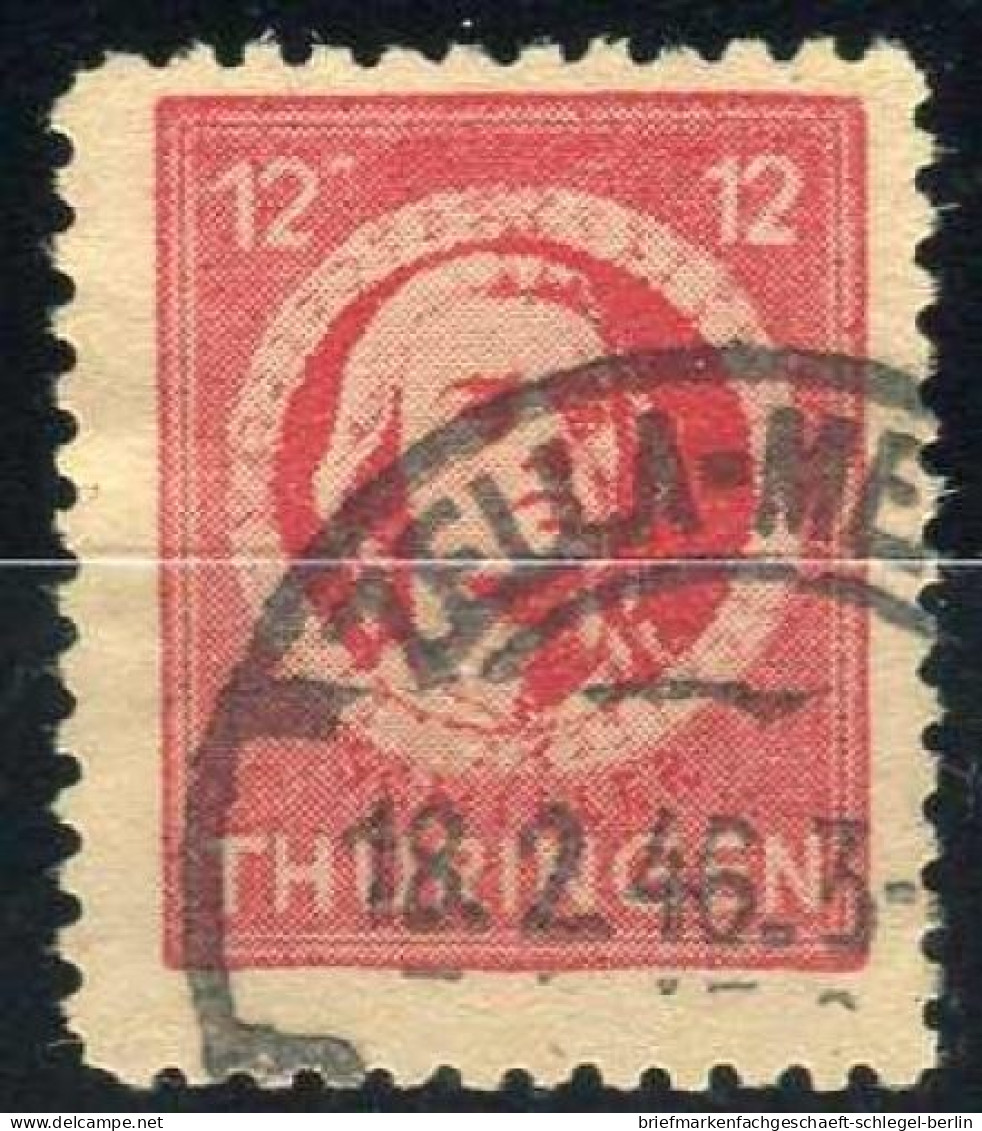 SBZ - Thüringen, 1945, 97 Baw, Gestempelt - Other & Unclassified