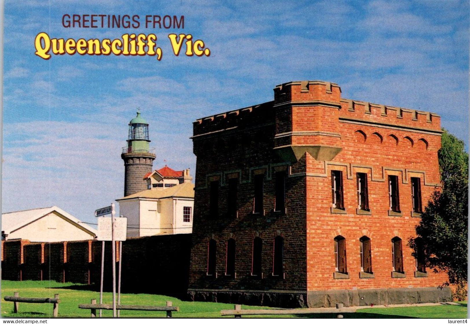 9-5-2024 (4 Z 33) Australia - VIC - Queenscliff Fort & Lighthouse (Phare) - Leuchttürme