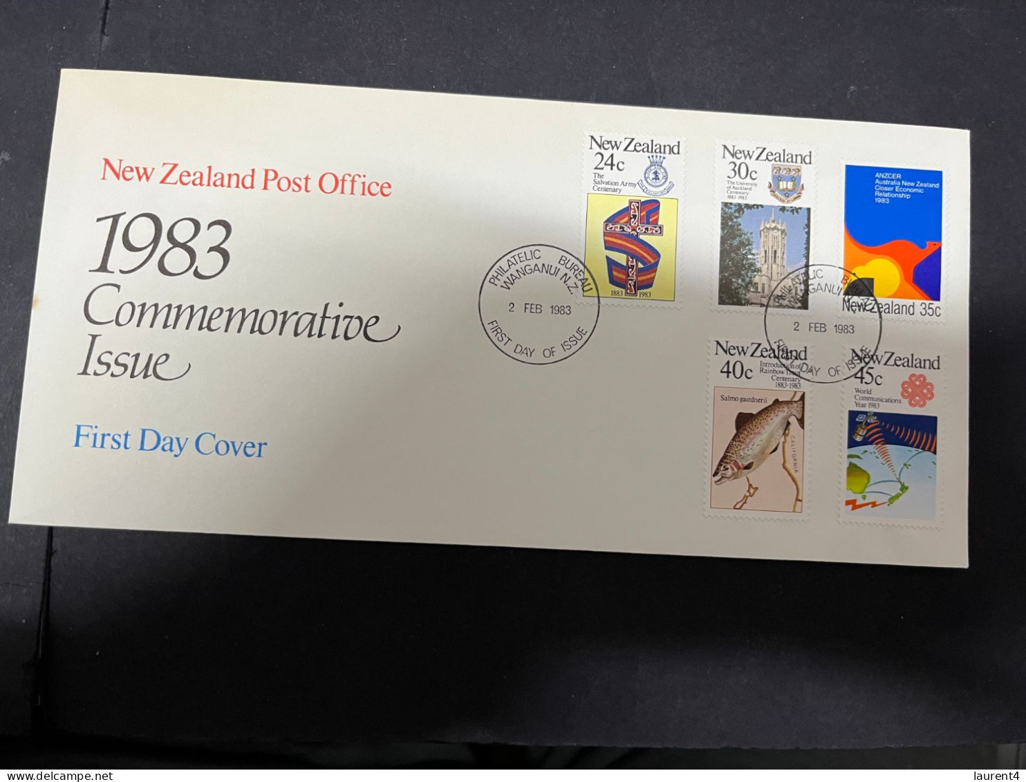 9-5-2024 (4 Z 34) New Zealand FDC - 1983 - Commemorative Issue - FDC