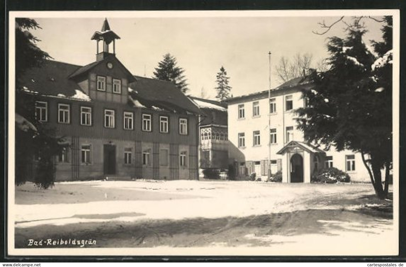 AK Bad Reiboldsgrün, Schule Im Sonnenschein  - Autres & Non Classés