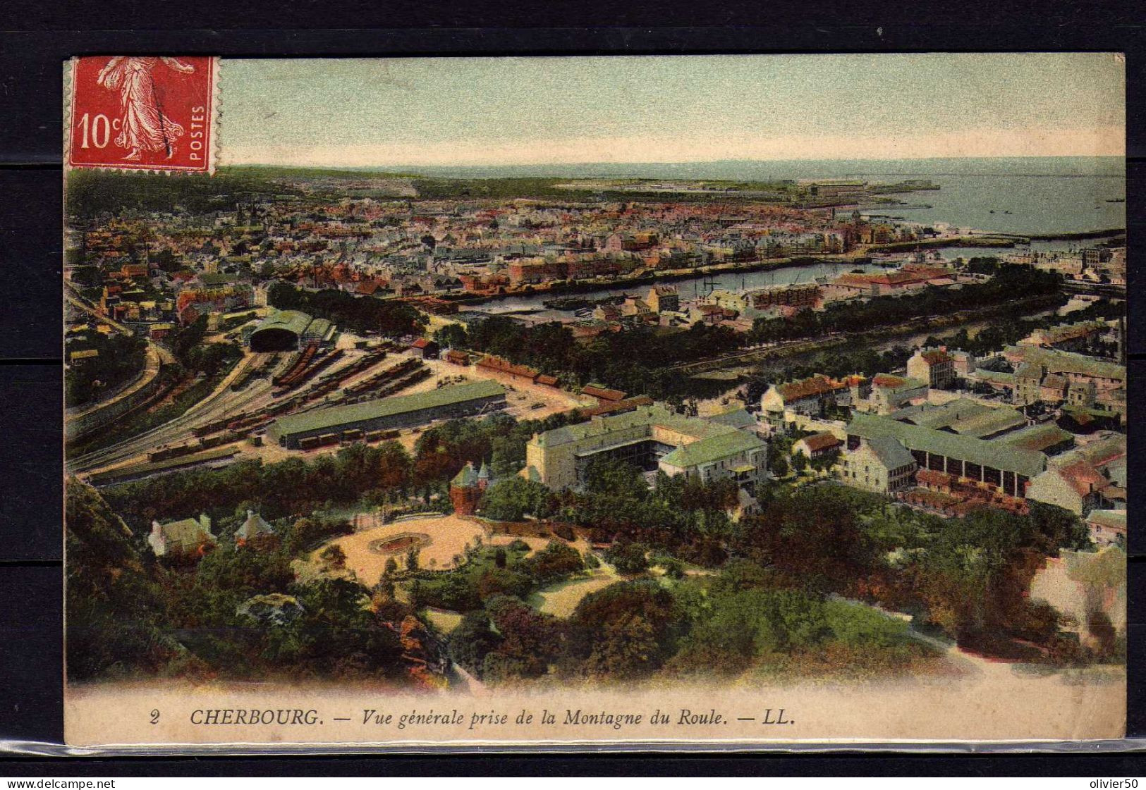 Cherbourg - Vue Generale Prise De La Montagne Du Roule - Cherbourg