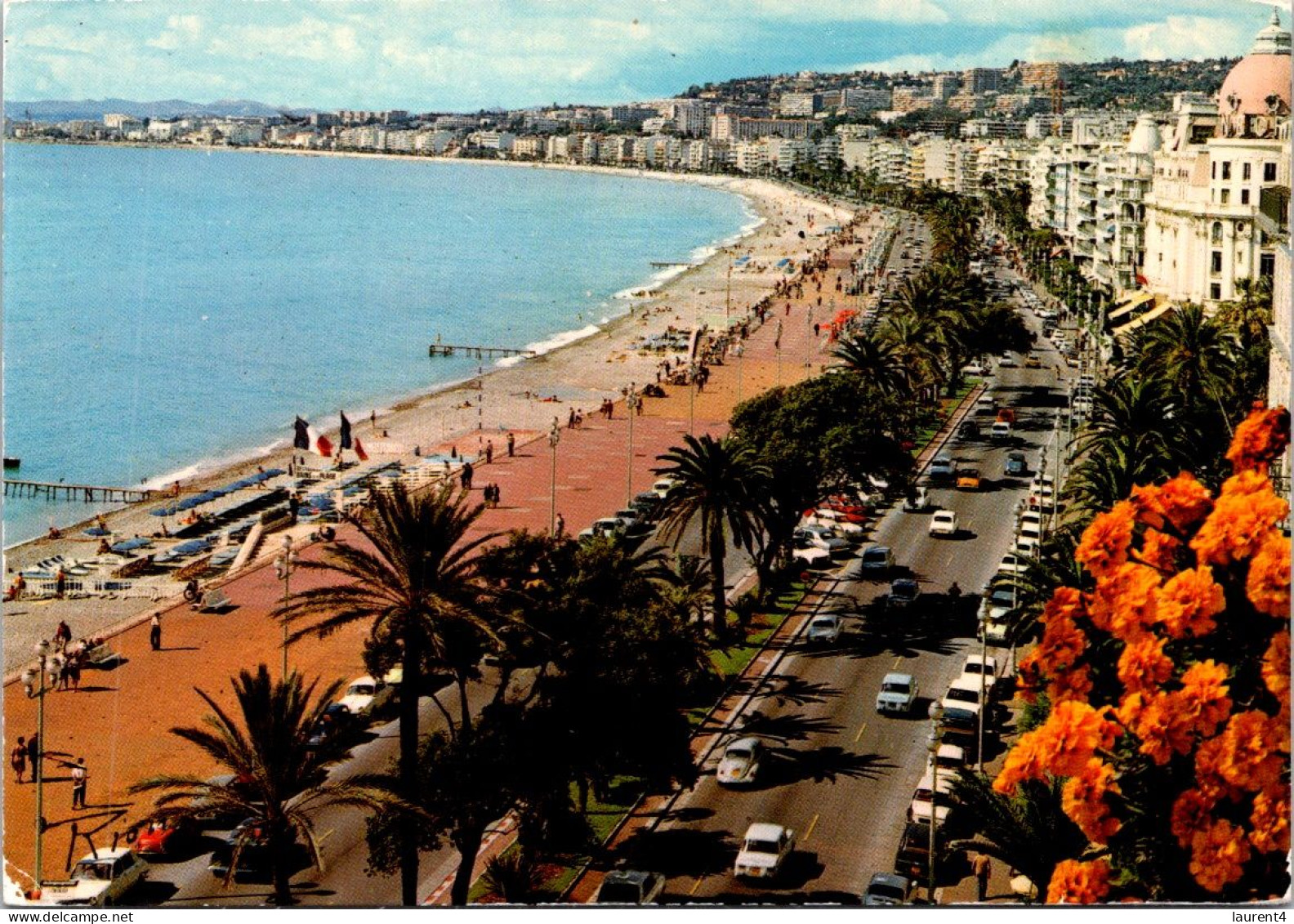 9-5-2024 (4 Z 35) FRance - City Of Nice (2 Postcards) - Autres & Non Classés