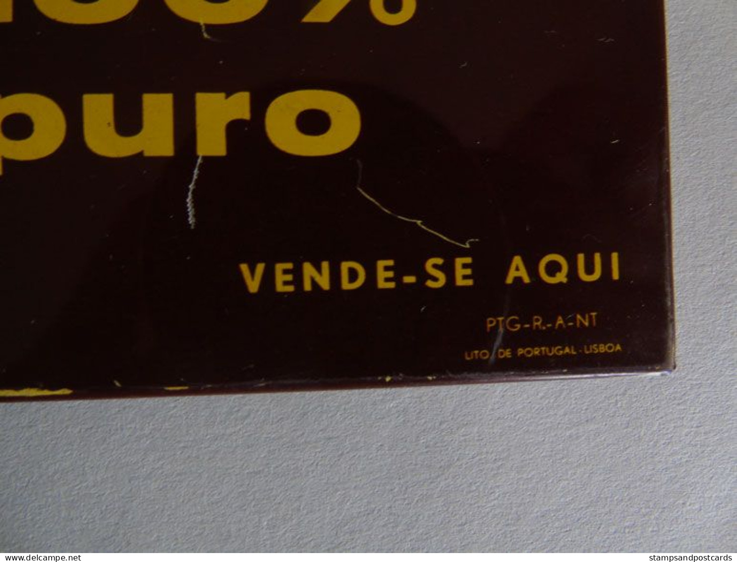 Portugal Nescafé Nestlé Plaque Publicitaire Pour Exposants 1964 Advertising Plate For Exhibitor - Letreros