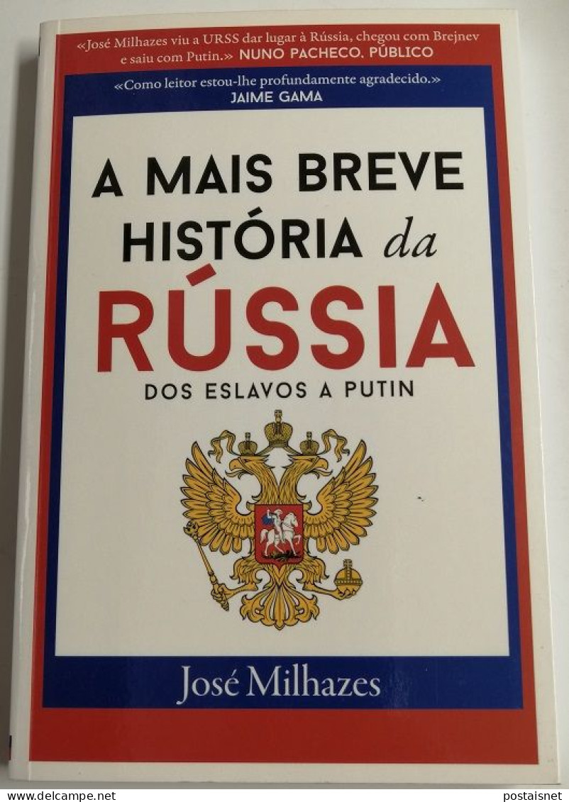 A Mais Breve História Da Rússia Dos Eslavos A Putin – José Milhazes - Cultural