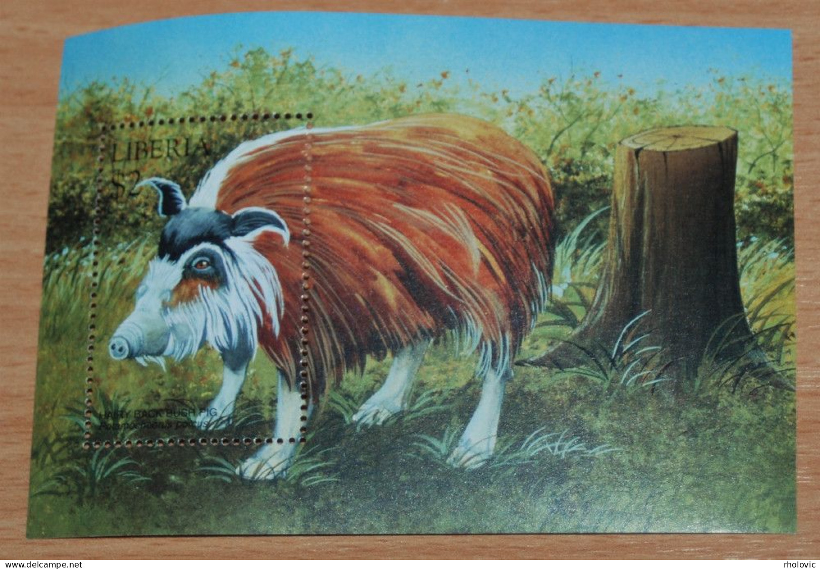 LIBERIA, Animals, Fauna, Souvenir Sheet, MNH** - Sonstige & Ohne Zuordnung