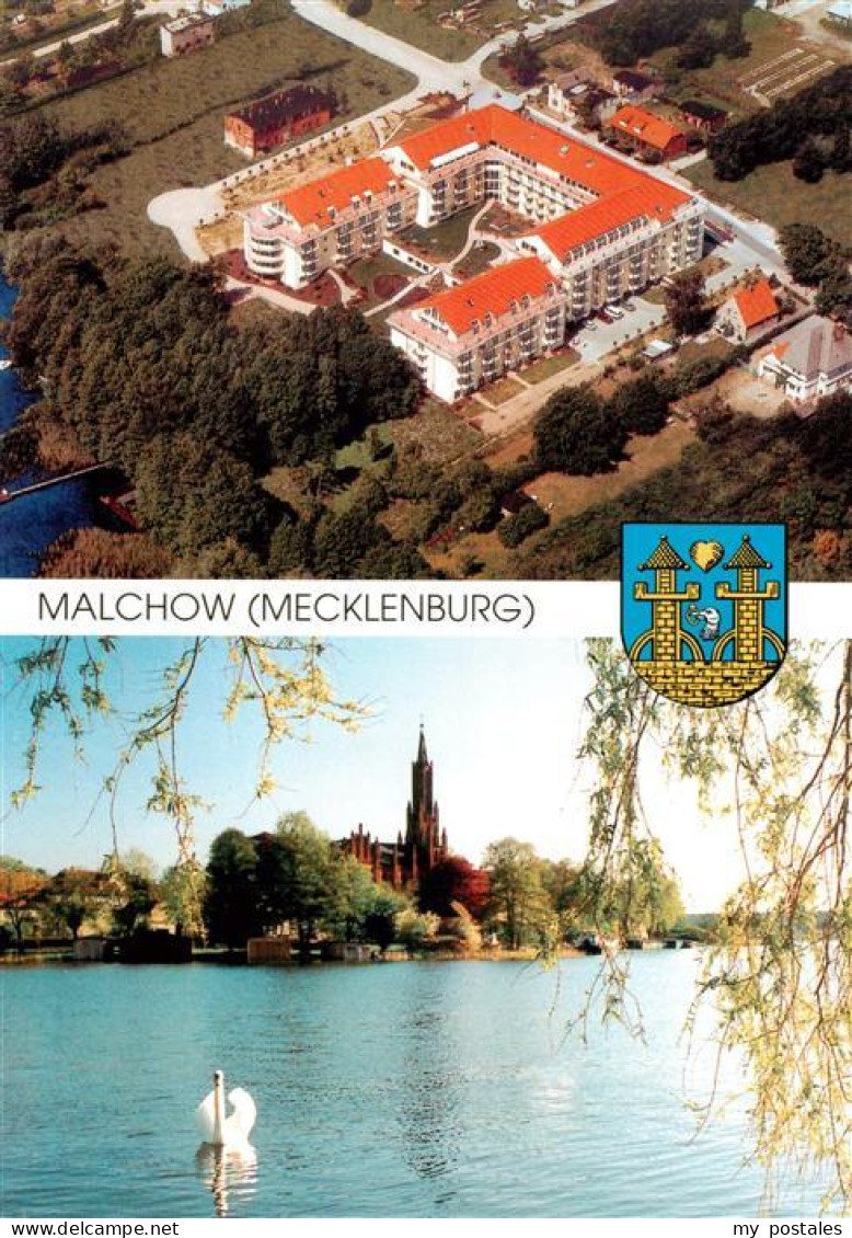 73944458 Malchow Fliegeraufnahme Klosterkirche - Sonstige & Ohne Zuordnung